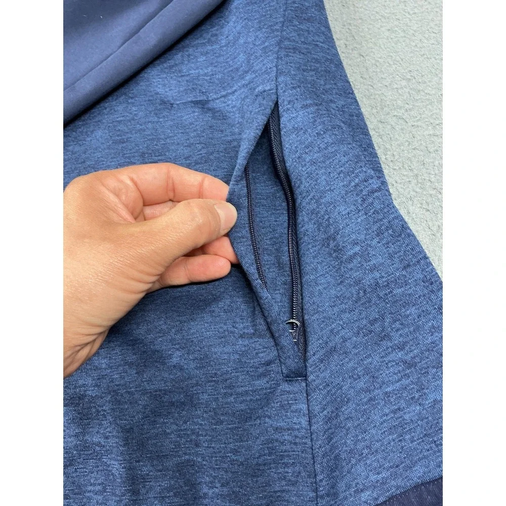 Under Armour Pullover Mens XL Blue 1/4 Zip Long‎ Sleeve Performance Running